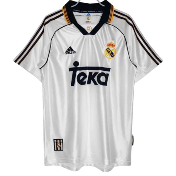 Camisa I Real Madrid 1999 2000 Adidas retro 